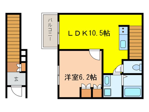 Forest Maison PLAISIRの物件間取画像